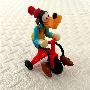 Vintage Walt Disney Productions Bicycling Goofy